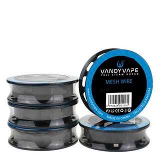 Vandy Vape 1,5 m SS316L Mesh Wire 400 Wickeldraht