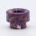 810er Driptip Wide Bore - Resin - with gold flitter