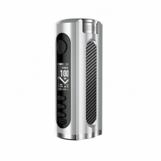 LostVape Grus single 18650 Aklkutr&auml;ger Silver-Carbon